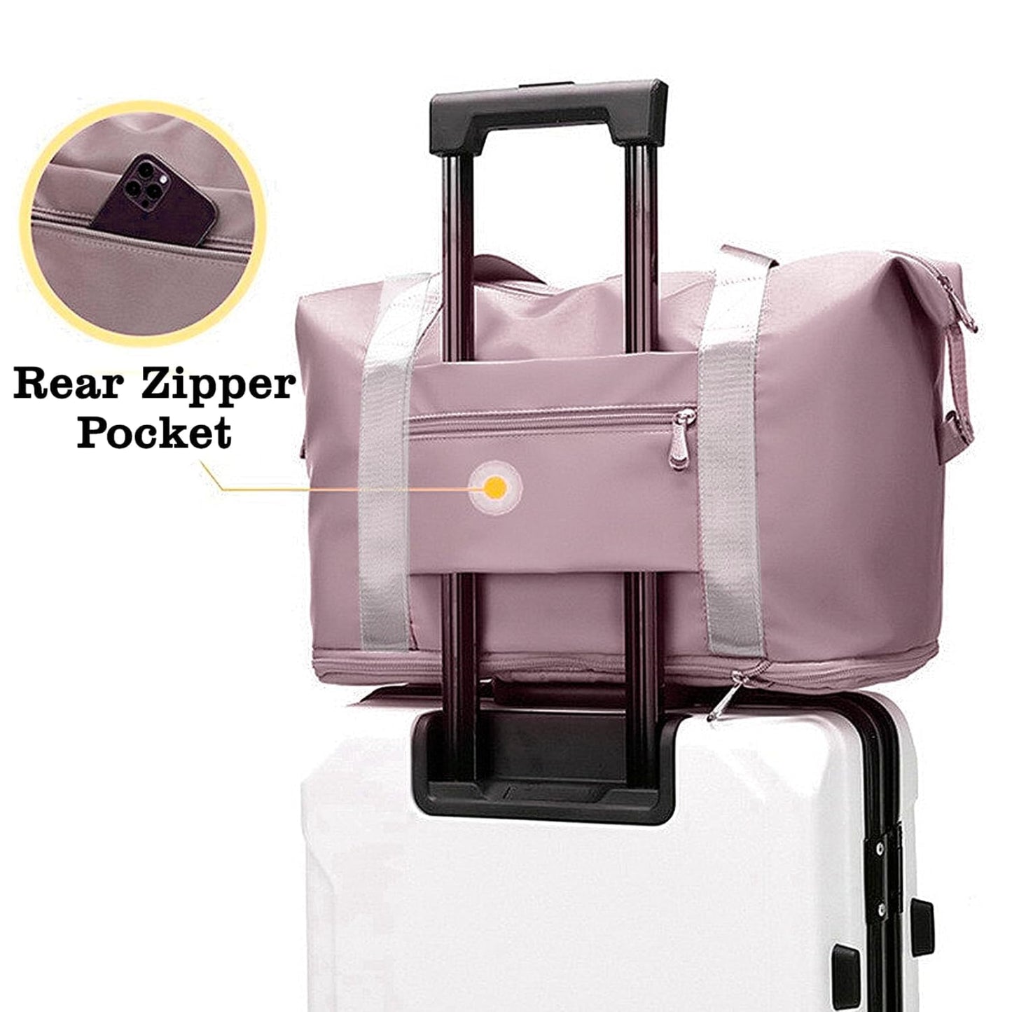 Travel Hand Bag Large Capacity Folding Travel Bag Waterproof Duffel Luggage Bag