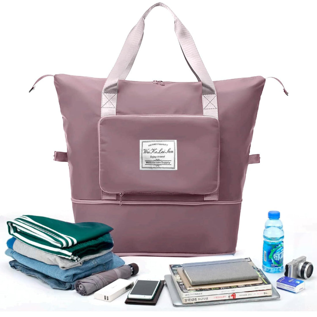 Travel Hand Bag Large Capacity Folding Travel Bag Waterproof Duffel Luggage Bag