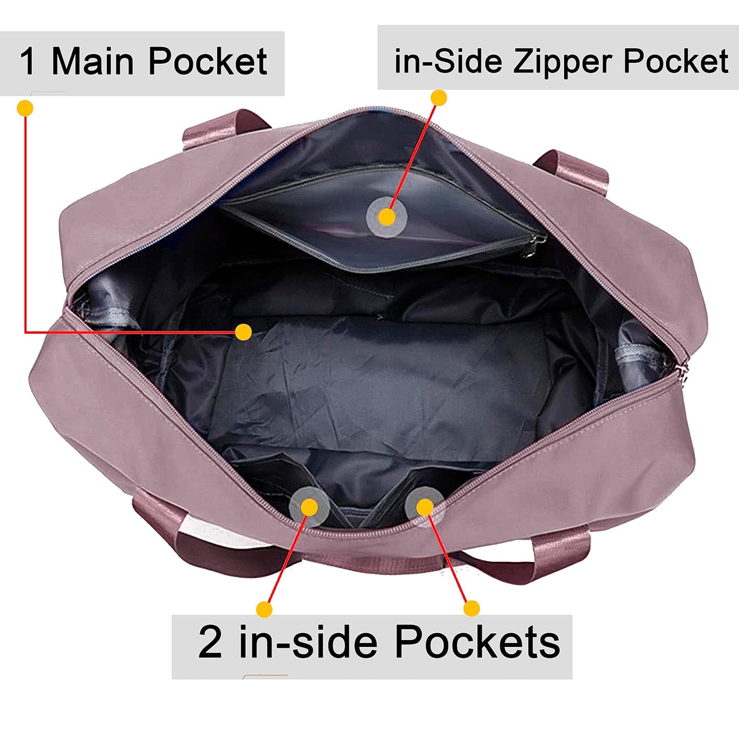 Travel Hand Bag Large Capacity Folding Travel Bag Waterproof Duffel Luggage Bag