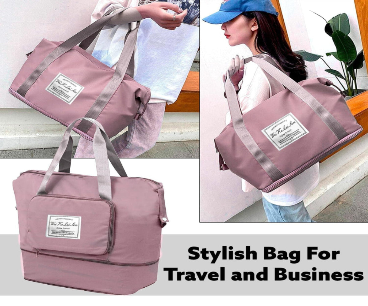Travel Hand Bag Large Capacity Folding Travel Bag Waterproof Duffel Luggage Bag